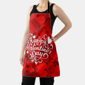 ハッピーバレンタインデーハート形状–23803 エプロン (インサイチュ)