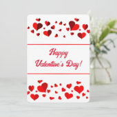 ハッピーバレンタインデーハート シーズンカード (スタンド正面)