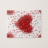 ハッピーバレンタインデーハート ジグソーパズル (横)