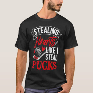 ハッピーバレンタインデーバラ日付ナイト花リスト Tシャツ