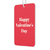 ハッピーバレンタインデーバレンタインデー カーエアーフレッシュナー (左)