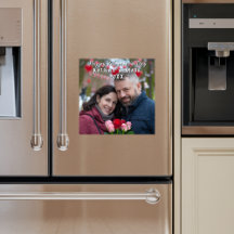 ハッピーバレンタインデーパーソナライズされた磁気カード