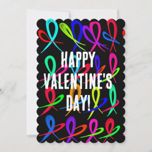 ハッピーバレンタインデーパーティの招待状 招待状