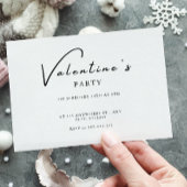 ハッピーバレンタインデーパーティーカード サンキューカード