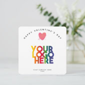 ハッピーバレンタインデービジネスロゴ (スタンド正面)