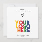 ハッピーバレンタインデービジネスロゴ (正面)