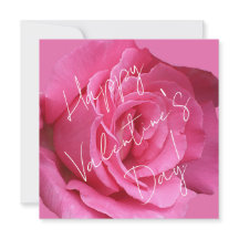 ハッピーバレンタインデーピンクのローズロマンチックなフローラおもしろい