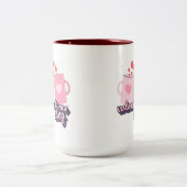 ハッピーバレンタインデーピンク ツートーンマグカップ (中央)