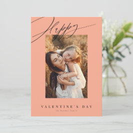 ハッピーバレンタインデーピーチバレンタインカード シーズンカード