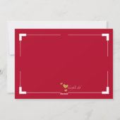 ハッピーバレンタインデーフォトカード シーズンカード (裏面)