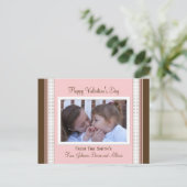 ハッピーバレンタインデーフォトポストカード シーズンポストカード (スタンド正面)