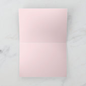 ハッピーバレンタインデーフランスのブルドッグ カード (内部)