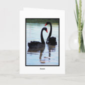 ハッピーバレンタインデーブラックスワンズ シーズンカード (裏面)