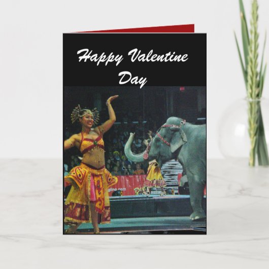 ハッピーバレンタインデープリンセスカード シーズンカード (正面)