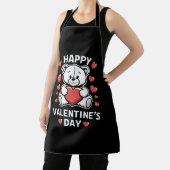 ハッピーバレンタインデーベア エプロン (インサイチュ)