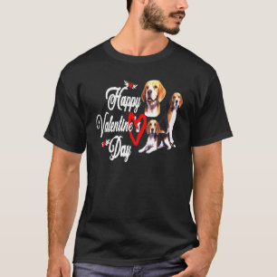 ハッピーバレンタインデーベーグル Tシャツ