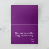 ハッピーバレンタインデーマイドータータイガーテーマ カード (内部)