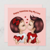 ハッピーバレンタインデーマイラブ シーズンカード (正面/裏面)