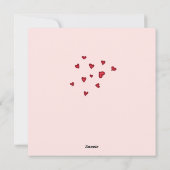 ハッピーバレンタインデーマイラブ シーズンカード (裏面)