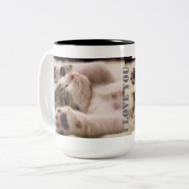 ハッピーバレンタインデーマググ ツートーンマグカップ