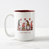 ハッピーバレンタインデーマググ ツートーンマグカップ (左)