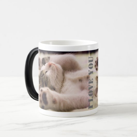 ハッピーバレンタインデーマググ モーフィングマグカップ (正面左)