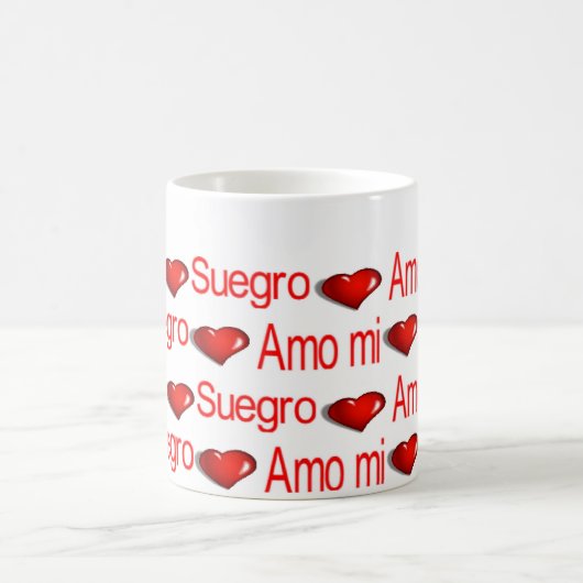 ハッピーバレンタインデーマグズラブアモミスエグロ コーヒーマグカップ (中央)