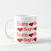 ハッピーバレンタインデームグスエウアモミソグロ コーヒーマグカップ (左)