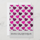 ハッピーバレンタインデーモダンギフト券 (正面)