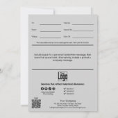 ハッピーバレンタインデーモダンギフト券 (裏面)