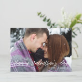 ハッピーバレンタインデーモダン写真カード シーズンカード (スタンド正面)