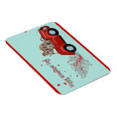 ハッピーバレンタインデーヨークシャーテリア マグネット (右側)