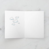 ハッピーバレンタインデーラバーズ魚釣り赤いハート シーズンカード (内部)