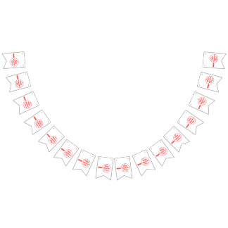 ハッピーバレンタインデーラブバンティングバナー バンティングフラッグ