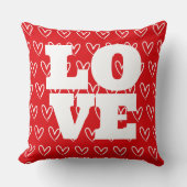 ハッピーバレンタインデーラブモアボーイフレンド クッション (正面)