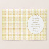 ハッピーバレンタインデーラブリーグエレガントラジュリー金ゴールド 箔カード (内部)