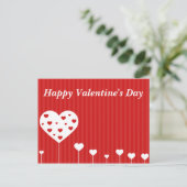 ハッピーバレンタインデーラブリーズハートホリデーポストカ シーズンポストカード (スタンド正面)