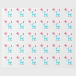 ハッピーバレンタインデーラブ ラッピングペーパー