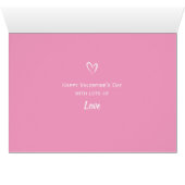 ハッピーバレンタインデーラボドッグハートラブカード (内部横(下))