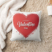 ハッピーバレンタインデーラヴィーデザイン クッション (ブランケット)