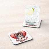 ハッピーバレンタインデーリトルキットウィズハート コースター (右側)