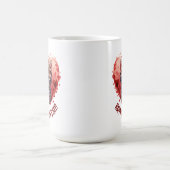 ハッピーバレンタインデーリトルキットウィズハート コーヒーマグカップ (中央)