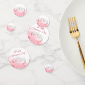 ハッピーバレンタインデーロマンチックグラスハート コンフェッティ (グループ)