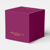 ハッピーバレンタインデーワインカラー フェイバーボックス (裏面サイド)