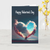 ハッピーバレンタインデーワールド・オブ・ラブ カード (黄色い花)