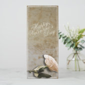 ハッピーバレンタインデー付きバラ (スタンド正面)