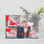 ハッピーバレンタインデー写真カード シーズンカード (スタンド正面)