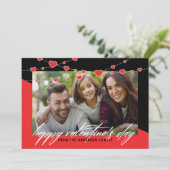 ハッピーバレンタインデー写真 シーズンカード (スタンド正面)