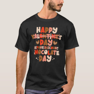 ハッピーバレンタインデー前割引チョコレートDA Tシャツ