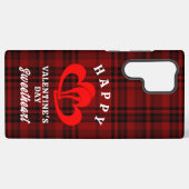 ハッピーバレンタインデー恋人 SAMSUNG GALAXYケース (裏面横)